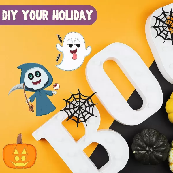 JOYIN 36 Pcs Halloween Make a Face Stickers Halloween Party Favor for Kid Art Craft Party Supplies Funny Characters Stickers Sheets in Different Designs Classroom Activities Games Treat GoodiesFace Stickers