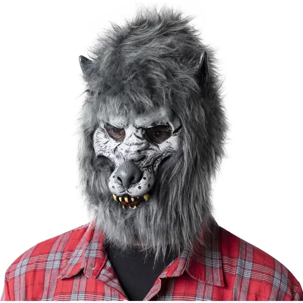 JOYIN Halloween Werewolf Mask Costume Big Bad Bloody Howling Wolf Mask and Claws with Bloodstains Costume Headwear Costume Mask for Kids Adults Men Women Halloween Party Dress Up Cosplay