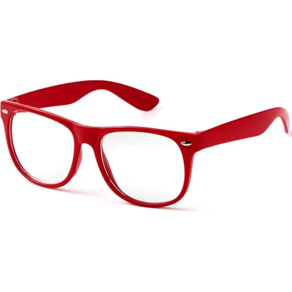 JOYIN Retro Nerd Costume Accessories Glasses with Clear Lenses Nerd Fake Glasses Costume Props for Men Women Costume Party