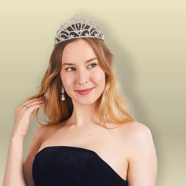 JOYIN 2 Pack Royal Crowns Kings and Queens Crowns Crowns for Kids and Audults Halloween Party Costume Accessories