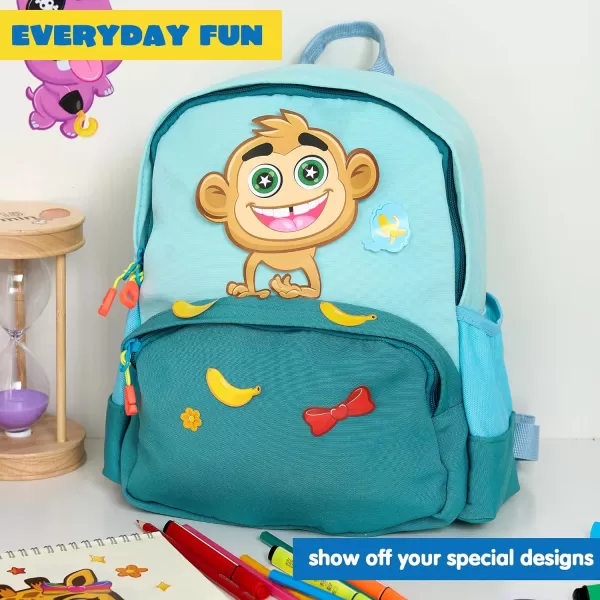 JOYIN 24PCS 9quotx6quot Make a face Stickers for Kids Make Your Own Stickers Mix and Match Stickers with Safaris Sea Farm and Dinosaur Animals Party Favors Kids Crafts Goodie Bags Stuffers for KidsSafaris Animals