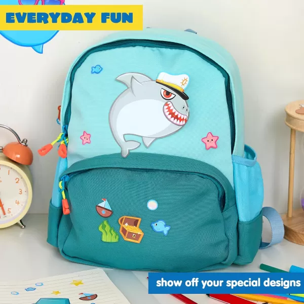 JOYIN 24PCS 9quotx6quot Make a face Stickers for Kids Make Your Own Stickers Mix and Match Stickers with Safaris Sea Farm and Dinosaur Animals Party Favors Kids Crafts Goodie Bags Stuffers for KidsSea Animals
