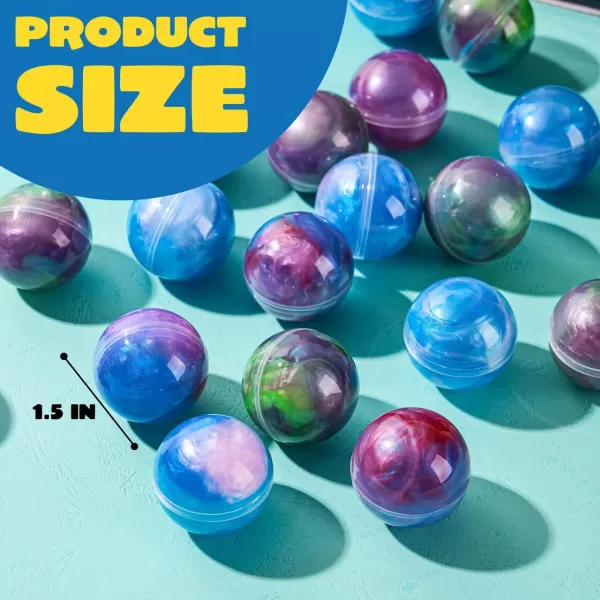 JOYIN Slime Ball Party Favors  24 Pack Stretchy NonSticky MessFree Slime for Stress Relief  Safe for Girls and Boys  Classroom Rewards and Christmas Party SuppliesMixed Colors Galaxy Slime Ball