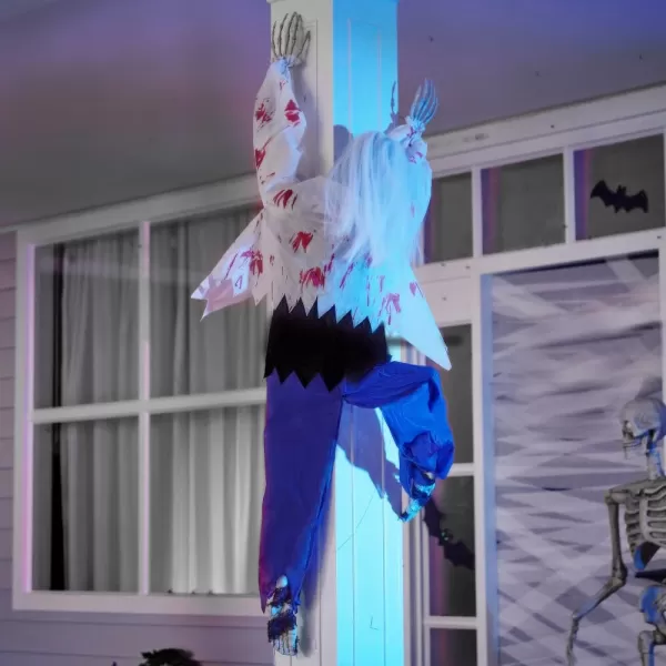 JOYIN 354 Halloween Climbing Zombies Wall Decoration Halloween Life Size Climbing Dead Zombie for Halloween Haunted House Prop Decor Halloween Outdoor Yard Wall Decoration