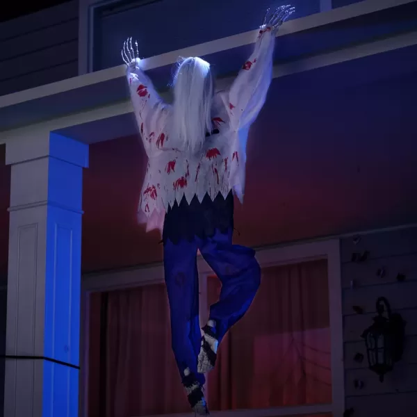 JOYIN 354 Halloween Climbing Zombies Wall Decoration Halloween Life Size Climbing Dead Zombie for Halloween Haunted House Prop Decor Halloween Outdoor Yard Wall Decoration
