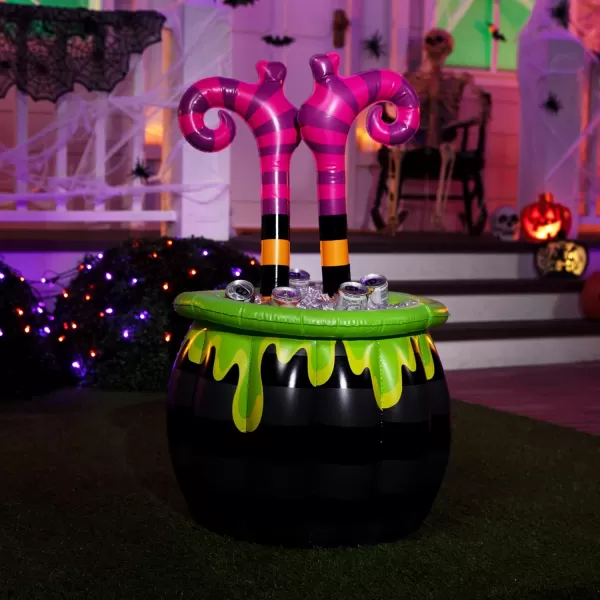 JOYIN 40 Halloween Inflatable Witch Legs Cooler Halloween Inflatable Witch Cooler Decoration Theme Party Dcor Party Supplies for Halloween Parties Events