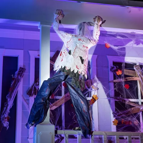 JOYIN 354 Halloween Climbing Zombies Wall Decoration Halloween Life Size Climbing Dead Zombie for Halloween Haunted House Prop Decor Halloween Outdoor Yard Wall Decoration