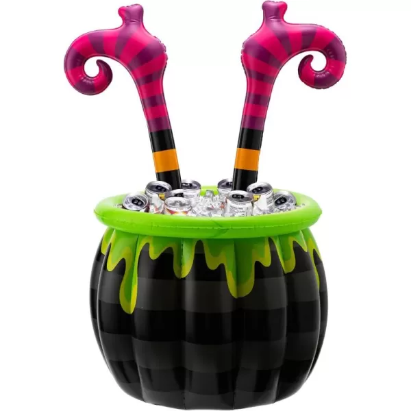 JOYIN 40 Halloween Inflatable Witch Legs Cooler Halloween Inflatable Witch Cooler Decoration Theme Party Dcor Party Supplies for Halloween Parties Events