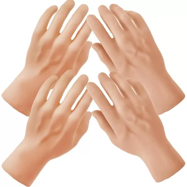 imageJOYIN 4 Pcs Halloween Props Stage Hands Spooky Realistic Broken Hands 2 Left ampamp 2 Right Halloween Decoration for Prank Party Costume Props