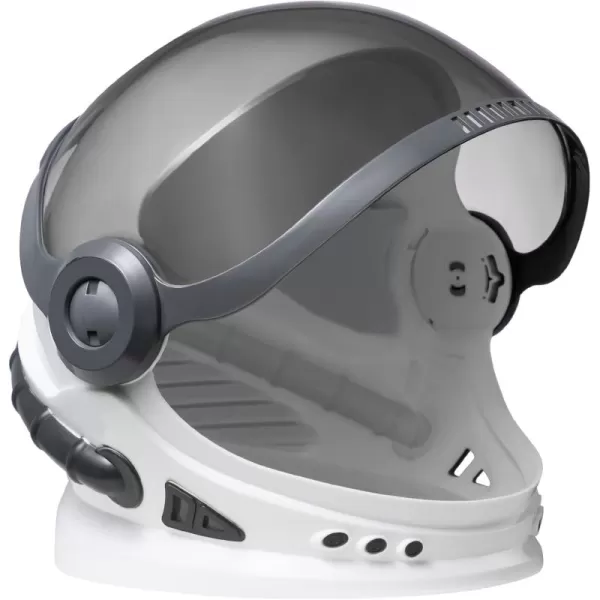 imageSpooktacular Creations Astronaut Helmet with Movable Visor and Vents Design Pretend Play Toy Set School Classroom Dress Up Role Play Accessory