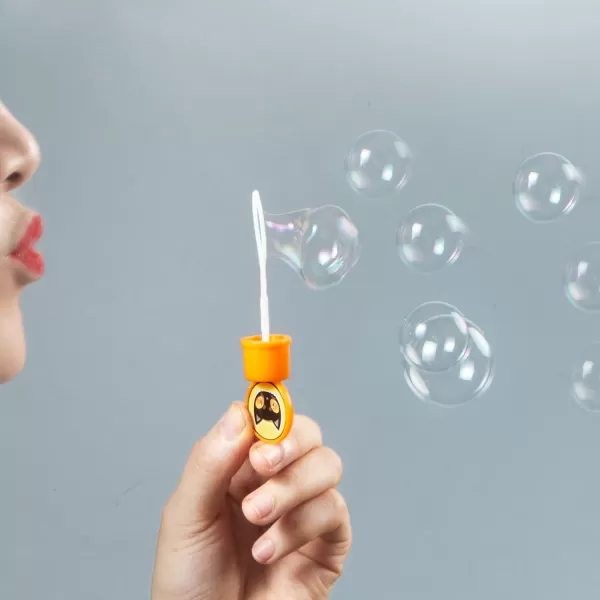 imageJOYIN 24 PCS Halloween Bubble Wands 6 Character Styles Bubble Bottles for Kids Girls Boys Gift Toys Novelty Bubble Blower Party Favor Supplies Outdoor Indoor Activity Use