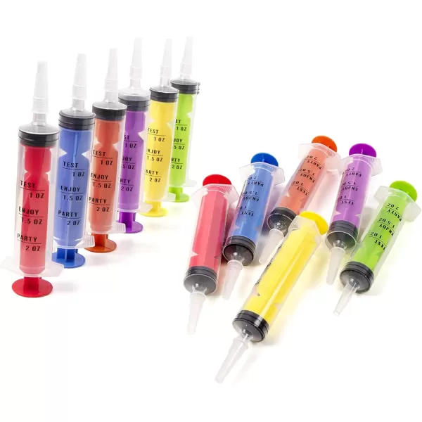 imageJOYIN 60 Pcs Charge Syringes with Caps Reusable Party Springe for Charge for Halloween Party Thanksgiving day Christmas and Birthday Parties