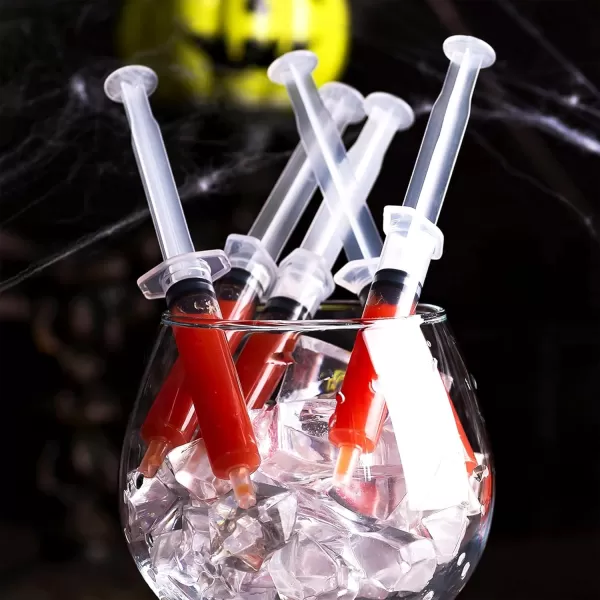 imageJOYIN 72 PCs 60ml Plastic Syringes 2 oz EasyGrip Caps Reusable Container Tubes with Individually Wrapped ampamp Caps