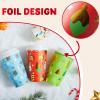 imageJOYIN 24 PCS Christmas Disposable Paper Cups 16 oz Merry Christmas Party Cups With Cup Sleeves and Lids 8 Designs Xmas Coffee Drinking Cups Beverages Tableware Holiday Supplies FavorsLights