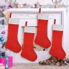 imageJOYIN 4 Packs 38quot Jumbo Christmas Stockings Giant Christmas Felt Stocking Large Christmas Stocking for Christmas Party Decorations Xmas Holiday Tree Decor