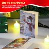 imageJOYIN 72 Piece Holiday Christmas Greeting Cards with 6 Artistic Greeting Designs ampamp Envelopes 625 x 46quot for Winter Christmas Season present Giving Xmas Gifts Cards Red Foil CollectionTraditional
