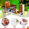 imageJOYIN 72 Piece Holiday Christmas Greeting Cards with 6 Artistic Greeting Designs ampamp Envelopes 625 x 46quot for Winter Christmas Season present Giving Xmas Gifts Cards Red Foil CollectionTraditional
