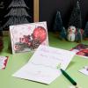 imageJOYIN 72 Piece Holiday Christmas Greeting Cards with 6 Artistic Greeting Designs ampamp Envelopes 625 x 46quot for Winter Christmas Season present Giving Xmas Gifts Cards Red Foil CollectionVintage