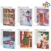 imageJOYIN 72 Piece Holiday Christmas Greeting Cards with 6 Artistic Greeting Designs ampamp Envelopes 625 x 46quot for Winter Christmas Season present Giving Xmas Gifts Cards Red Foil CollectionTraditional