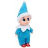 imageJOYIN Christmas Red Tiny Elf Doll Soft Plush Toy Doll for Christmas Decor Xmas Gift Xmas Clothing for Elf DollBlue