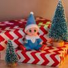 imageJOYIN Christmas Red Tiny Elf Doll Soft Plush Toy Doll for Christmas Decor Xmas Gift Xmas Clothing for Elf DollBlue