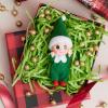 imageJOYIN Christmas Red Tiny Elf Doll Soft Plush Toy Doll for Christmas Decor Xmas Gift Xmas Clothing for Elf DollGreen