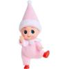 imageJOYIN Christmas Red Tiny Elf Doll Soft Plush Toy Doll for Christmas Decor Xmas Gift Xmas Clothing for Elf DollPink