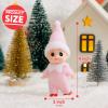 imageJOYIN Christmas Red Tiny Elf Doll Soft Plush Toy Doll for Christmas Decor Xmas Gift Xmas Clothing for Elf DollPink
