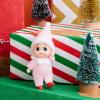 imageJOYIN Christmas Red Tiny Elf Doll Soft Plush Toy Doll for Christmas Decor Xmas Gift Xmas Clothing for Elf DollPink