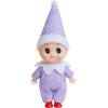 imageJOYIN Christmas Red Tiny Elf Doll Soft Plush Toy Doll for Christmas Decor Xmas Gift Xmas Clothing for Elf DollPurple