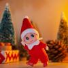 imageJOYIN Christmas Red Tiny Elf Doll Soft Plush Toy Doll for Christmas Decor Xmas Gift Xmas Clothing for Elf DollRed