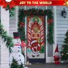 imageJoiedomi Christmas Ginger Bread House Window Door Cover Holiday House Decoration 72X30 Inches