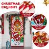 imageJoiedomi Christmas Ginger Bread House Window Door Cover Holiday House Decoration 72X30 Inches