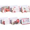 imageJOYIN 72 Piece Holiday Christmas Greeting Cards with 6 Artistic Greeting Designs ampamp Envelopes 625 x 46quot for Winter Christmas Season present Giving Xmas Gifts Cards Red Foil CollectionVintage