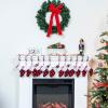 imageJOYIN 12 Pack 5 Mini Christmas StockingRed Black Plaid Xmas Stockings for Christmas Tree Decoration Party Favors and Holiday Season SuppliesRed and Black