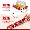 imageJOYIN 12 Pack Christmas Party Favor NonSnap Red ampamp White Snowflake Design Party Table Favors with Holiday Party Favor Supplies for Kids and Adults Christmas Parties Dinners and HolidaysRedWhite Snowflakes