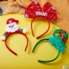 imageJOYIN 12 Packs Christmas Headbands with Assorted Design Christmas Headwear Holiday Headbands Accessories for Women Men Kids Christmas Parties Xmas Holiday Party Favors Photo Booth ONE SIZE FIT ALLSpecial