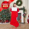 imageJOYIN 2 Packs 38 Jumbo Felt Christmas Stockings Party DecorationGiant Christmas Stocking Large Christmas Stocking for Christmas Party Decorations Xmas Holiday Tree Decor