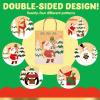 imageJOYIN 24 PCS Christmas Kraft Gift Bags with Assorted Christmas Prints for Kraft present Bags Classic Not Include Tissue Paper