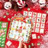 imageJOYIN 30 Players Christmas Bingo Cards Xmas Bingo Game for Kids Family Activities Holiday Winter Bingo Cards for Party Card Games School Classroom Indoor Party Games