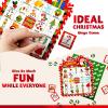 imageJOYIN 30 Players Christmas Bingo Cards Xmas Bingo Game for Kids Family Activities Holiday Winter Bingo Cards for Party Card Games School Classroom Indoor Party Games
