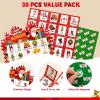imageJOYIN 30 Players Christmas Bingo Cards Xmas Bingo Game for Kids Family Activities Holiday Winter Bingo Cards for Party Card Games School Classroom Indoor Party Games
