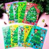 imageJOYIN 36 Pcs Christmas Makeaface Sticker Sheets Make Your Own Xmas Characters Mix and Match Sticker with Full Body Design Reindeer Snowman Elf for Kids Party Favor Art Craft Classroom ActivitiesTree stickers