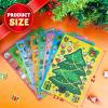 imageJOYIN 36 Pcs Christmas Makeaface Sticker Sheets Make Your Own Xmas Characters Mix and Match Sticker with Full Body Design Reindeer Snowman Elf for Kids Party Favor Art Craft Classroom ActivitiesTree stickers