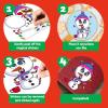 imageJOYIN 36 Pcs Christmas Makeaface Sticker Sheets Make Your Own Xmas Characters Mix and Match Sticker with Full Body Design Reindeer Snowman Elf for Kids Party Favor Art Craft Classroom ActivitiesFunny Stickers