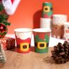 imageJOYIN 48 Christmas Party Cups 9 oz Disposable Paper Cup Design in Merry Christmas Nutcracker Christmas Elements and Holiday atmosphere Xmas Event Drinkware Holiday SuppliesBright