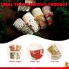 imageJOYIN 48 Christmas Party Cups 9 oz Disposable Paper Cup Design in Merry Christmas Nutcracker Christmas Elements and Holiday atmosphere Xmas Event Drinkware Holiday SuppliesCute