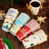 imageJOYIN 48 Christmas Party Cups 9 oz Disposable Paper Cup Design in Merry Christmas Nutcracker Christmas Elements and Holiday atmosphere Xmas Event Drinkware Holiday SuppliesClassical