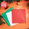 imageJOYIN 72 Sheets Christmas Tissue Paper Assortment Red Green ampamp White in 20quot x 20quot for Christmas Wrapping Tissue Paper Party Supply
