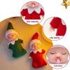 imageJOYIN Christmas 2PCS Tiny Elf Doll Christmas with 1 red and 1 Green elf DollHoliday Decoration Accessories Tiny Gift for Girls Boys Kids AdultsCute